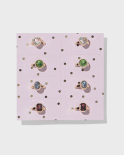 HEMA Kinderringen prinses - 8 stuks (roze)