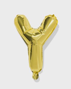 HEMA Folieballon letter Y 30cm goud (goud)