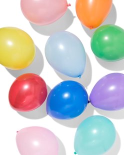 HEMA Ballonnen 20cm kleur - 50 stuks (multicolor)