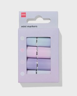 HEMA Mini markers pastel - 4 stuks