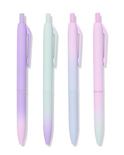 HEMA Pen 15cm gradient - 4 stuks