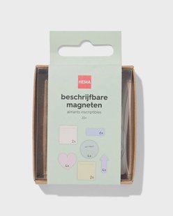 HEMA Beschrijfbare magneten - 22 stuks
