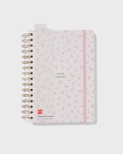 HEMA Studieplanner 16.4x22.5cm bloemen