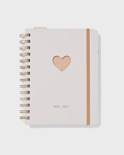HEMA Schoolagenda 2026-2027 15.7x20.7cm hartje