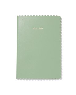 HEMA Schoolagenda 2026-2027 A5 kunstleer groen