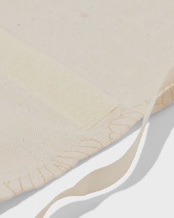 HEMA Herpakpapier van katoen 44x39cm bloemen (goud)