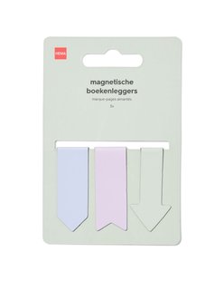 HEMA Magnetische boekenleggers 8x10cm - 3 stuks