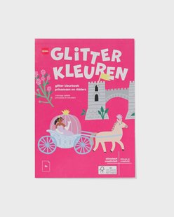 HEMA Kleurboek A5 ridders en prinsessen