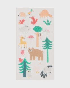 HEMA Stickers vilt bosdieren - 34 stuks