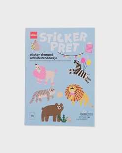 HEMA Sticker stempel activiteitenboekje dieren
