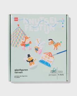 HEMA Gipsfiguren verven circus - 5 stuks