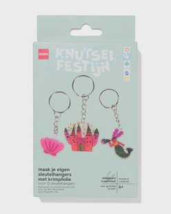 HEMA Krimpfolie sleutelhangers fantasie