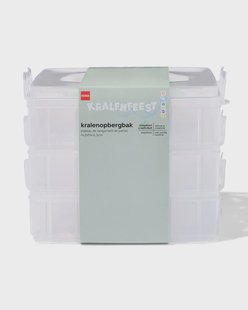 HEMA Kralen opbergbox stapelbaar - 3 stuks
