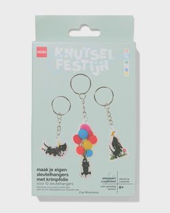 HEMA Takkie en Siepie krimpfolie sleutelhangersset