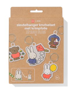 HEMA Nijntje krimpfolie sleutelhangerset