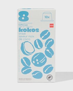 HEMA Koffiecapsules kokos - 10 stuks