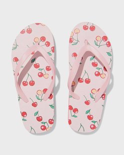 HEMA Kinderslippers kersen roze (roze)