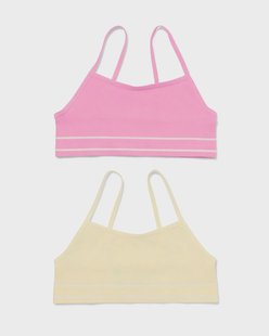 HEMA Kinder naadloze top - 2 stuks multi (multi)