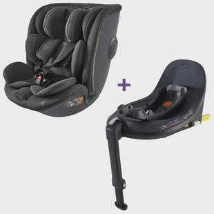 Bundel Prénatal autostoel Sacha & base zwart