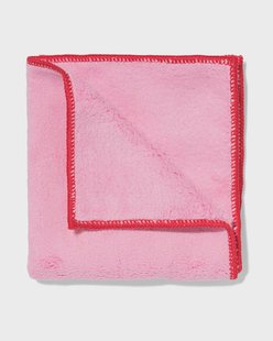 HEMA Stofdoek 32x32cm microvezel fleece roze