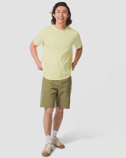 HEMA Herenshort Charly regular fit chino middengroen (middengroen)