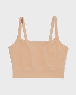 HEMA Niet voorgevormde top zonder beugel - ultimate comfort beige (beige)