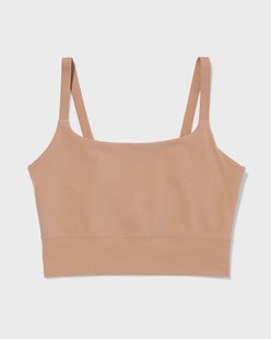 HEMA Niet voorgevormde top zonder beugel - ultimate comfort lichtbruin (lichtbruin)