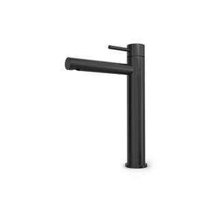 Hotbath BUDDY Wastafelmengkraan hoog model Geborsteld Zwart PVD (B103HMBP)