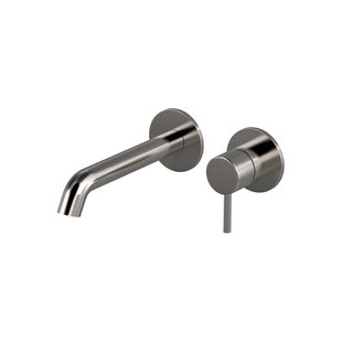 Hotbath BUDDY Afbouwdeel tbv Inbouw wastafelkraan 18cm Geborsteld Nikkel (B105EXT18GN)