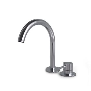 Hotbath BUDDY Wastafelmengkraan 2 gats Chroom (B123CR)