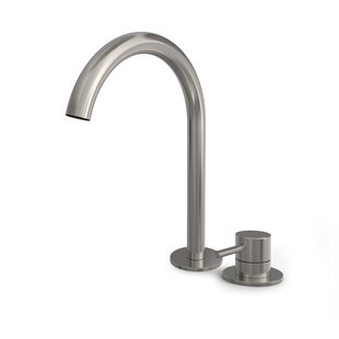 Hotbath BUDDY Wastafelmengkraan 2 gats Hoog model Geborsteld Nikkel (B123HGN)
