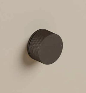 Afbouwdeel Hotbath Guy Diamond Inbouw 2-Weg Omstel Tuscan Bronze