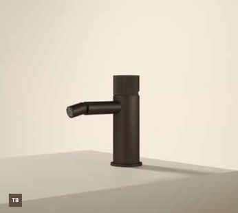 Bidetmengkraan Hotbath Guy Diamond Zonder Waste Tuscan Bronze