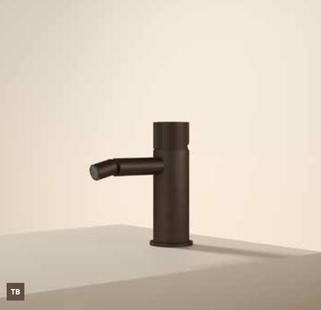 Bidetmengkraan Hotbath Guy Row Zonder Waste Tuscan Bronze