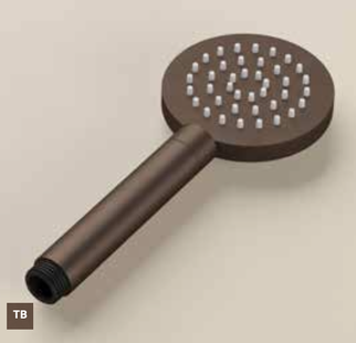 Hotbath MATE Messing handdouche rond Tuscan Bronze