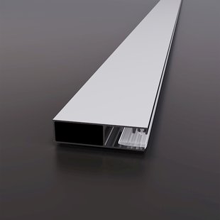 Verbredingsprofiel Sanivo Vigo XL 200x7 cm Chroom