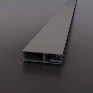 Verbredingsprofiel Sanivo Vigo XL 200x7 cm Gunmetal