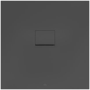 Villeroy & Boch Squaro Infinity Vierkant Douchevloer 90X90X4 Cm Anthracite