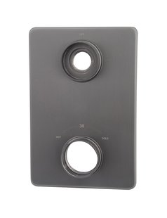 Verlengset Afbouwdeel Wiesbaden Caral 2 Weg Gunmetal PVD