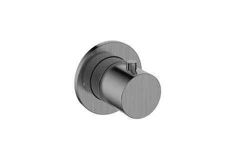 Stopkraan Afbouwdeel BWS Cemal Gunmetal PVD