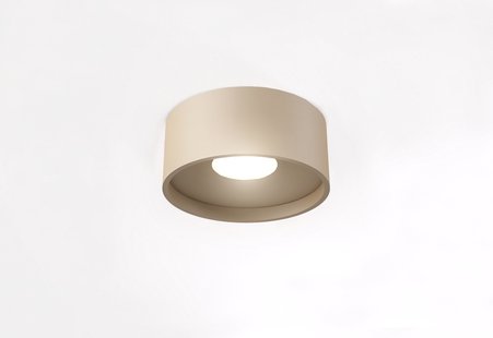 Opbouwspot Oran 12x5 cm 2700K Champagne