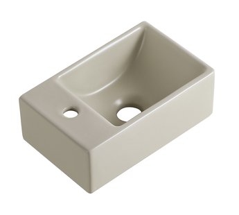 Fontein Wiesbaden Rhea XXS 30,5x18x11 cm Links Keramiek Beige