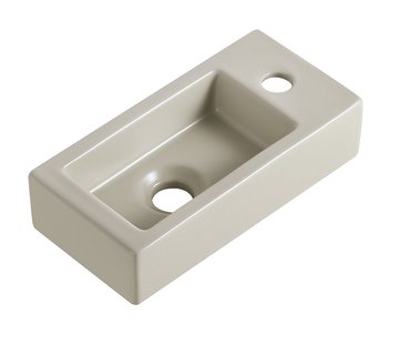 Fontein BWS Blong S Mini 36,5x18x9 cm Rechts Keramiek Beige