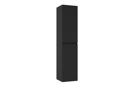 Kolomkast Wiesbaden Alvara 160x35x35 cm Mat Zwart