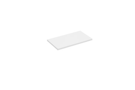 Topblad Wiesbaden Alvara 40x22 cm Mat Wit