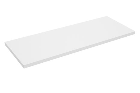 Topblad Wiesbaden Alvara 120x46 cm Mat Wit