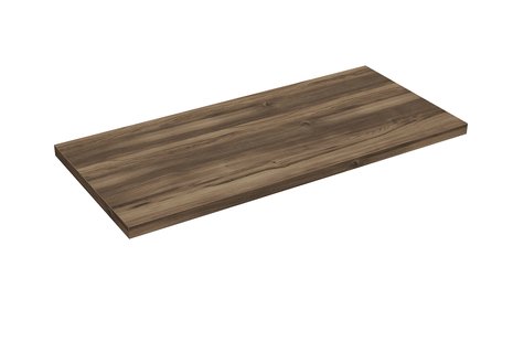Topblad Wiesbaden Alvara 80x46 cm Donker Eiken