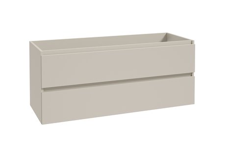 Onderkast Wiesbaden Alvara 120x46 cm 2 Laden 2 Uitsparingen Cashmere