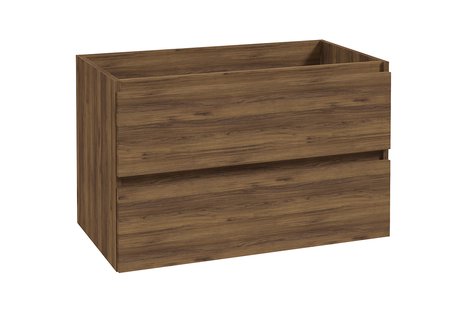 Onderkast Wiesbaden Alvara 80x46 cm 2 Laden 1 Uitsparing Warm Eiken