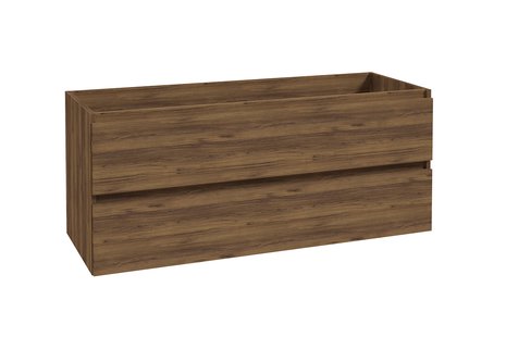 Onderkast BWS Lyanna 120x46 cm 2 Laden 2 Uitsparingen Warm Eiken